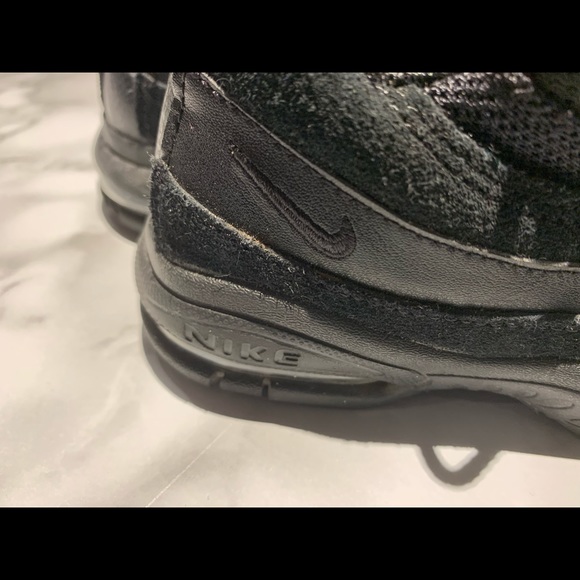 Black Air Max 95- Toddler - Picture 2 of 9